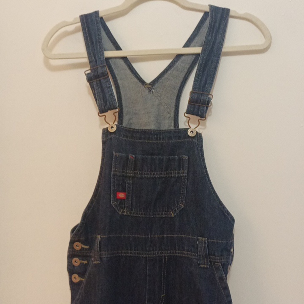 Dickies Red Tag Blue Denim Overalls. - Picture 3 of 10